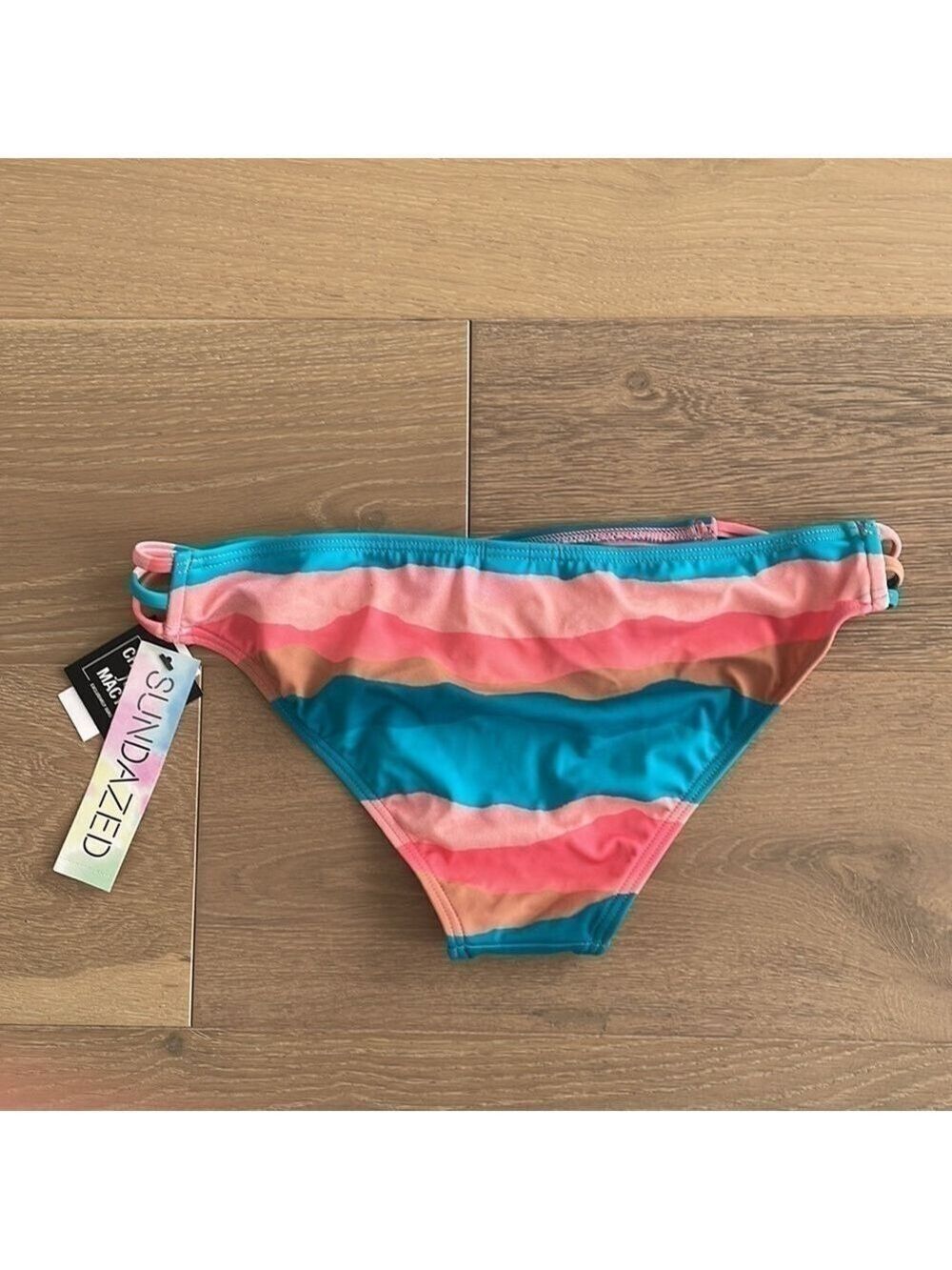 Nwt Sundazed Jade Stunner Strappy Swim Bikini Bottom - Picture 5 of 5